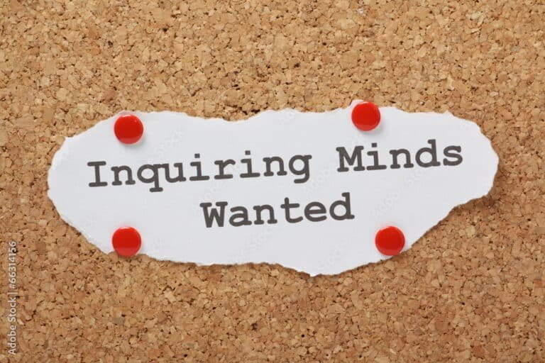 Ways to develop a Inquiring Mind